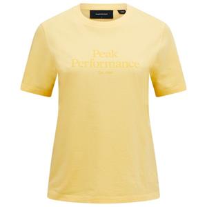 Peak Performance  Women's Original Tee - T-shirt, beige