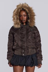 Jaded London Brown Jet Jacket
