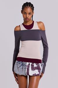 Jaded London Bailey Triple Layer Top