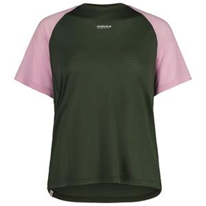 Maloja  Women's IllingM. - Merinoshirt, olijfgroen