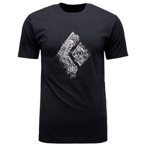 Black Diamond Heren Engineered Diamond T-shirt