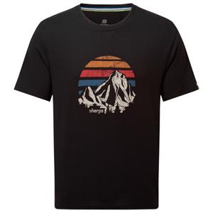 Sherpa Adventure Gear Heren Bali Retro Sunset T-shirt