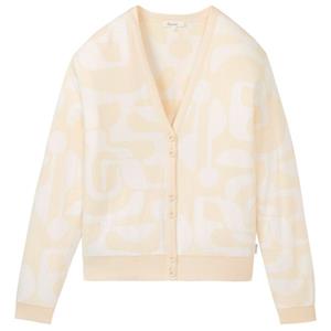 Tranquillo  Women's Lockere Strickjacke - Vrijetijdsjack, wit/beige
