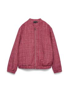 Vero Moda vmnatasha ls boucle bomber jacket 10335903 granita