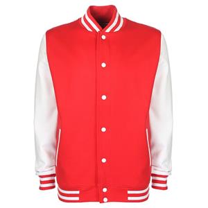 FDM Unisex varsity / university jacket (contrast mouwen)