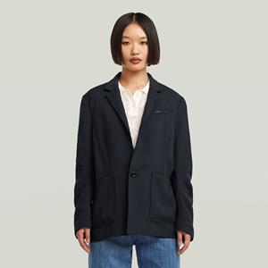 G-Star RAW 3D Boyfriend Blazer - Donkerblauw - Dames
