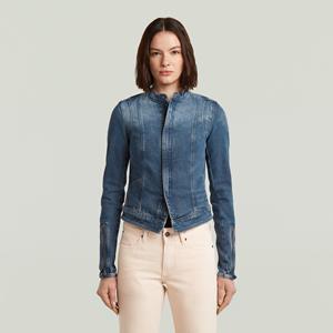 G-Star RAW Lynn Zip Grip Slim Jack - Donkerblauw - Dames