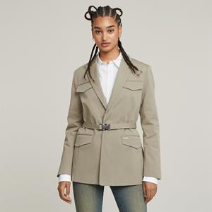 G-Star RAW Pocket Blazer - Beige - Dames