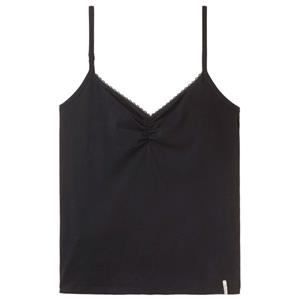 Tranquillo  Women's Spaghetti-Top mit Spitze - Top, zwart
