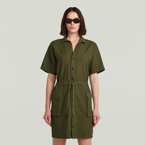 G-Star RAW Soft Utility Jurk - Groen - Dames