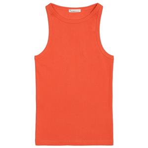 KnowledgeCotton Apparel  Women's Racer Rib Top - Top, rood
