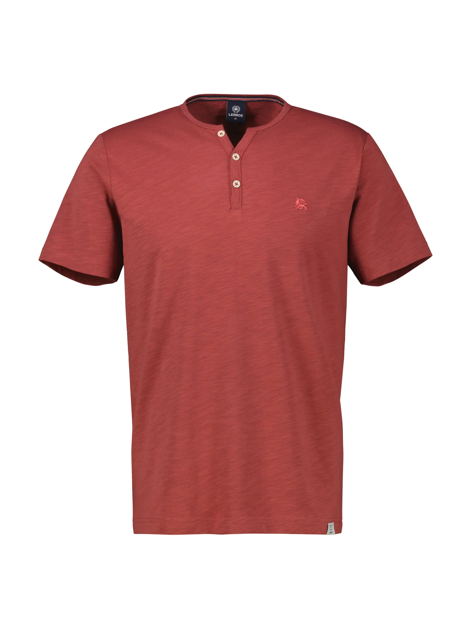 Lerros Heren shirt 25339081 331 earth red