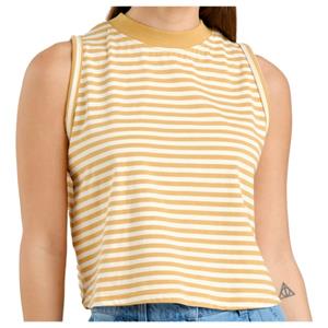 Dedicated  Women's Top Namsos Stripes - Top, beige