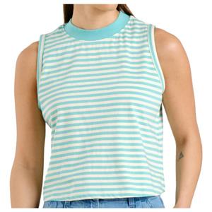 Dedicated  Women's Top Namsos Stripes - Top, grijs