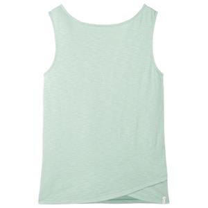 Tranquillo  Women's Top in Wickeloptik - Top, groen/grijs
