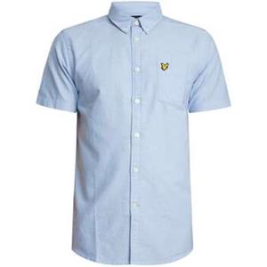 Lyle & Scott Overhemd Korte Mouw Lyle & Scott Oxford-shirt met korte mouwen