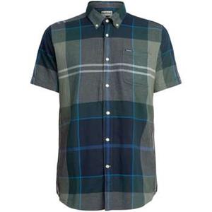 Barbour Overhemd Korte Mouw  Douglas getailleerd overhemd met korte mouwen