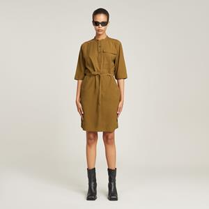 G-Star RAW Jurk Fluid - Beige - Dames