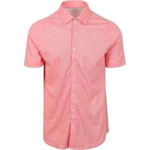 Desoto Overhemd Lange Mouw  Short Sleeve Jersey Overhemd Coral