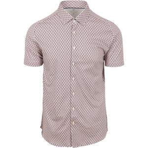 Desoto Overhemd Lange Mouw  Short Sleeve Jersey Overhemd Print Multicolor