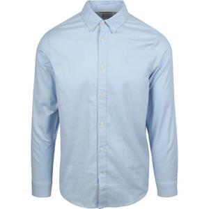 Scotch & Soda Overhemd Lange Mouw Scotch & Soda Core Oxford Overhemd Lichtblauw