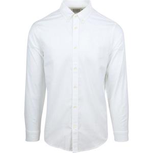 Scotch & Soda Overhemd Lange Mouw Scotch & Soda Core Oxford Overhemd Wit