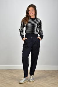 Nine In The Morning broek met zakken Sophie 9FW24-SOP15 blauw