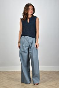 Nine In The Morning broek Petra 9SS25-PE74 blauw