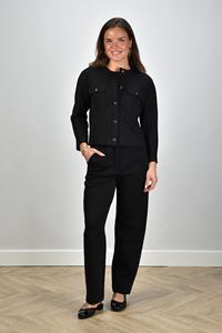Max Mara S  broek met zakken Grana 008 zwart