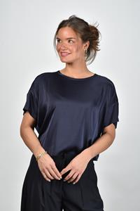 Jucca silk top J4152011/L/03 blauw