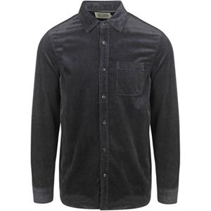Scotch & Soda Overhemd Lange Mouw Scotch & Soda Solid Corduroy Overhemd Zwart