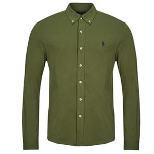 Polo Ralph Lauren Overhemd Lange Mouw  CHEMISE AJUSTEE COL BOUTONNE EN POLO FEATHERWEIGHT