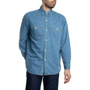 Edwin Overhemd Lange Mouw  Denim Werk Shirt