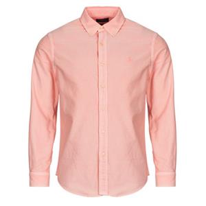 Polo Ralph Lauren Overhemd Lange Mouw  CHEMISE DROITE CUSTOM EN OXFORD LEGER TEINTURE MINERALE