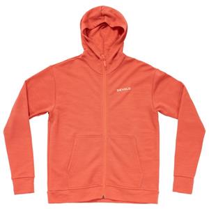 Devold  Women's Everyday Zip Hoodie - Merinovest, rood