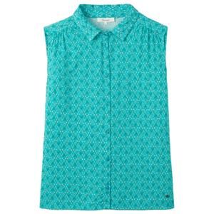 Tranquillo  Women's Feminine Bluse aus Ecovero Viskose - Top, turkoois
