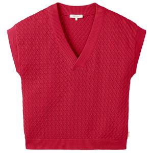 Tranquillo  Women's Strick-Shirt - Top, rood