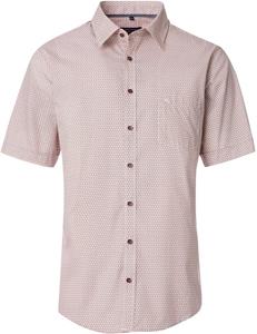 Casa Moda Short Sleeve Overhemd Print Oranje