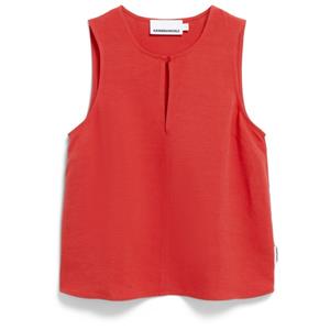 ARMEDANGELS  Women's Rafalaa Lino - Top, rood