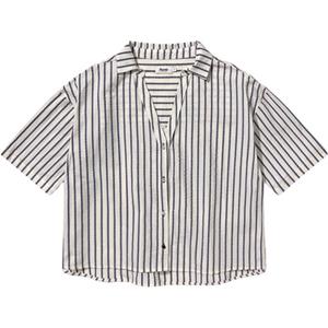 Brava Fabrics Dames Sailor Oversized Cropped Blouse