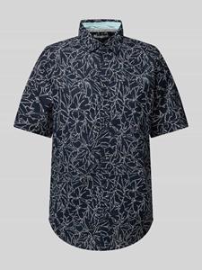 Tom Tailor Printed cotton linen shirt