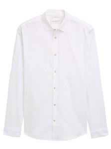 Tom Tailor Fitted stretch linen shirt