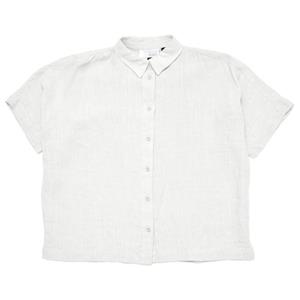 Mazine  Women's Short Sleeve Linen Shirt - Blouse, wit