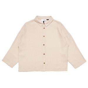 Mazine  Women's 3/4 Sleeve Linen Shirt - Blouse, beige
