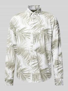 Tom Tailor Relaxed viscose linen shirt