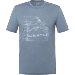 Super.Natural Heren 7 Peaks T-Shirt