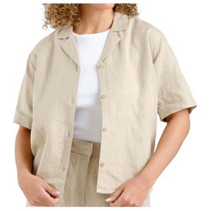 Dedicated  Women's Shirt Torup Linen - Blouse, beige