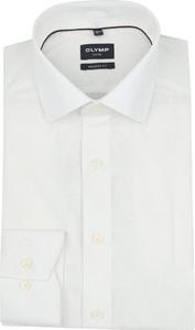 Olymp Luxor Overhemd Flower Ton-Sur-Ton Off White