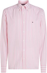 Tommy Hilfiger Poplin Overhemd Streep Roze