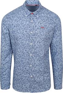 New zealand auckland NZA Overhemd Jensen Blauw